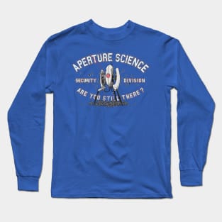 Aperture Science Security Division Long Sleeve T-Shirt